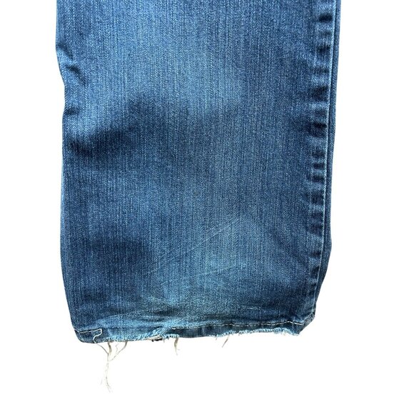 Cruel Girl Piper Bootcut Y2K Jeans Western Zip Pocket Denim Sz 11/12 Long - Picture 9 of 10